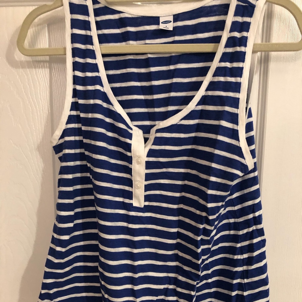 Tie front tank top